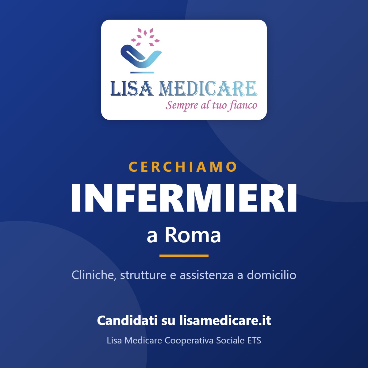Cerchiamo infermieri a Roma